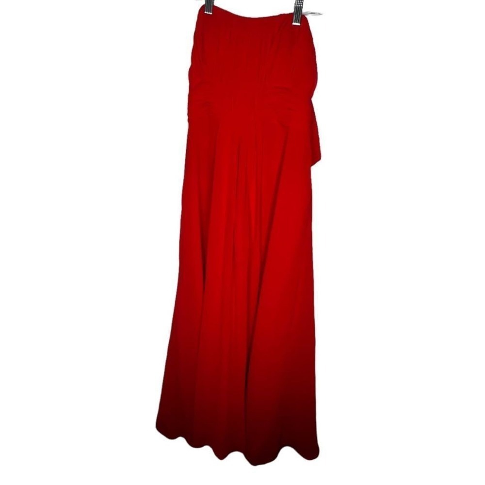 Alfred‎ Angelo Strapless Maxi Formal Dress